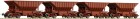67033 Roco Set of 4 ore cars LKAB